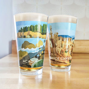 NEW! National Parks Pint Glasses